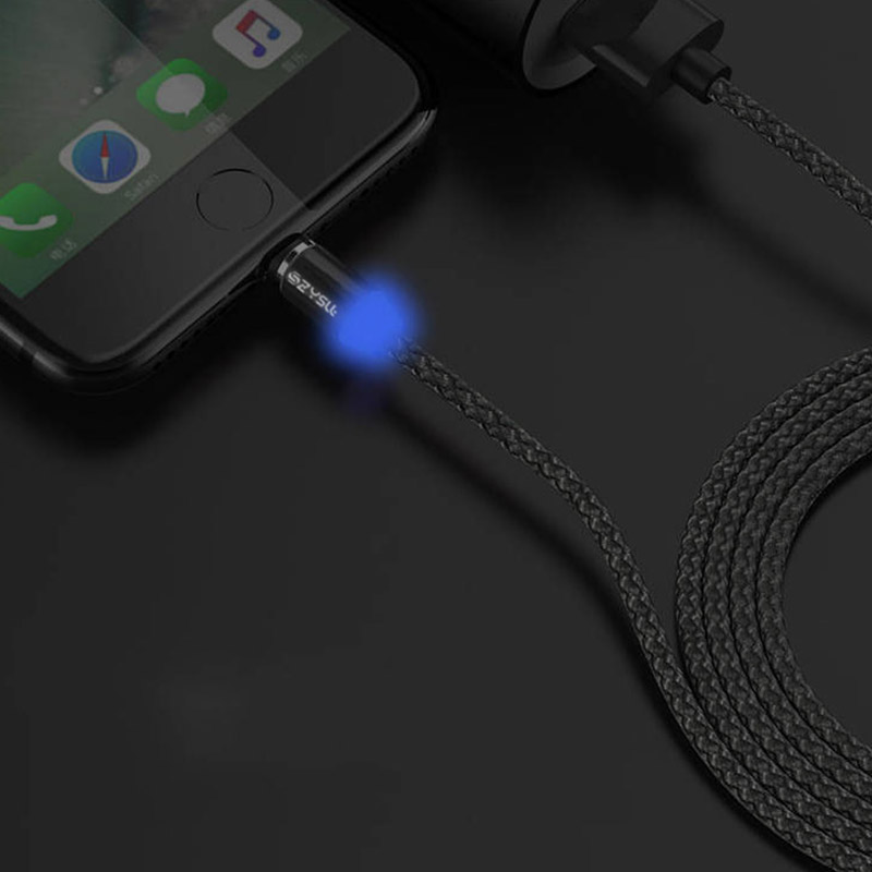 Magnetisches Ladekabel für Telefon -3in1- Apple Lightning / Micro USB / USB C