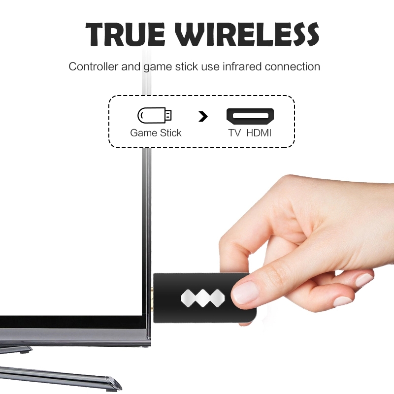 TV Retro Game Console for Two People 600 Games HDMI plug-in