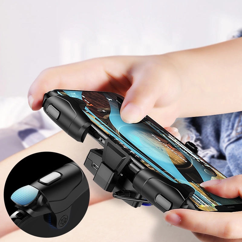 PUBG Handle Mobile Gaming Joystick Trigger Shooter Controller Mobile Controller android Gamepad L1 R1