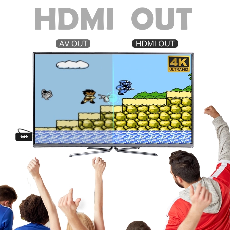 TV Retro Game Console for Two People 600 Games HDMI plug-in