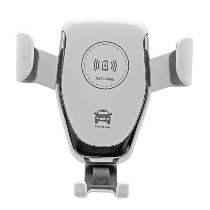 Auto Handyhalter Einhandbedienung + kabelloses Ladegerät für iPhone für Samsung und Android