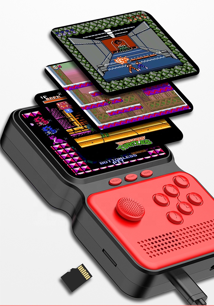 Mini Retro Console Handheld Game Player Built-in 900 Games