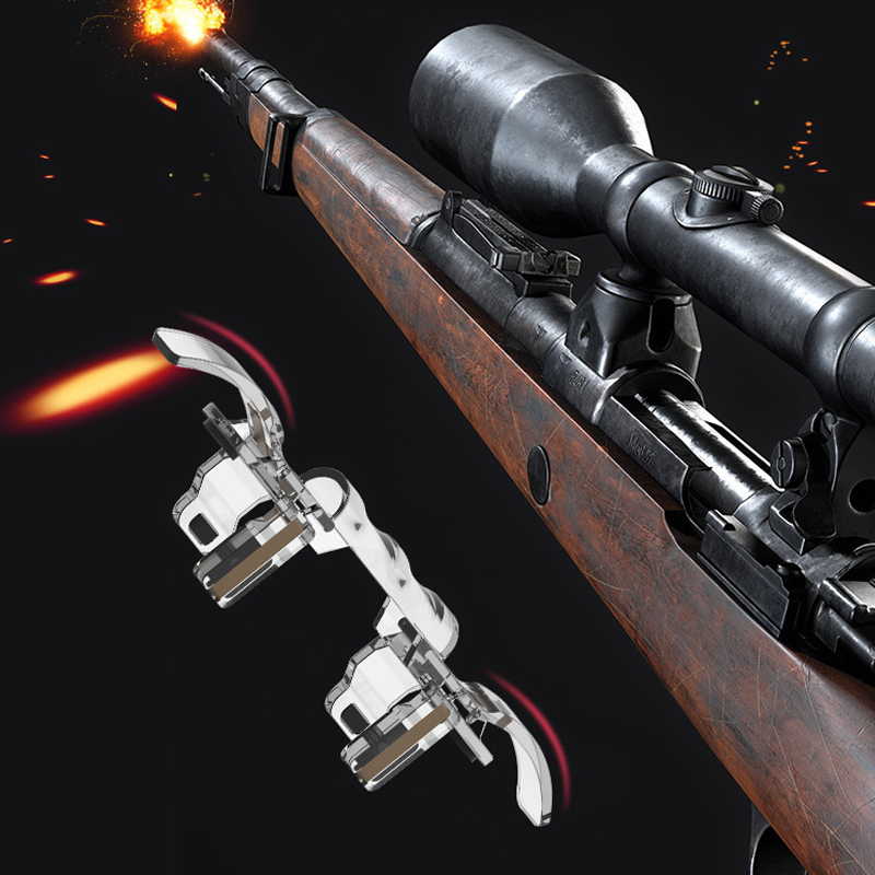 PUBG Mirror Mobile Grip Joystick Set - Mobile Game Controller set