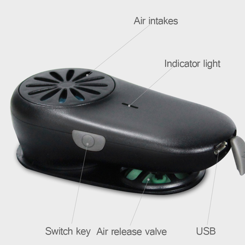 Active purifying Mask - Electric Air Mask for fresh breathing 